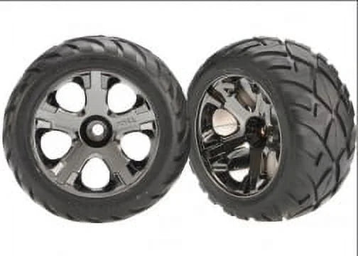 TRA3777A TRA3777A Chrome/Anaconda T&W Star All Black ## Traxxas