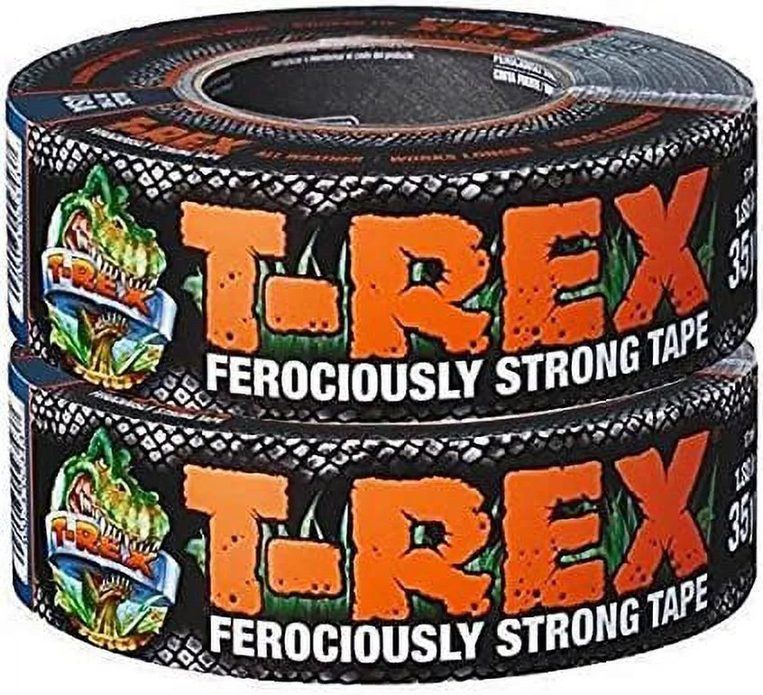 Rolls. Ferociously x Strong T-REX Tape, Gray Total yd, 2 70 Yards, in. Dark 1.88 35 Duct Gunmetal 240998