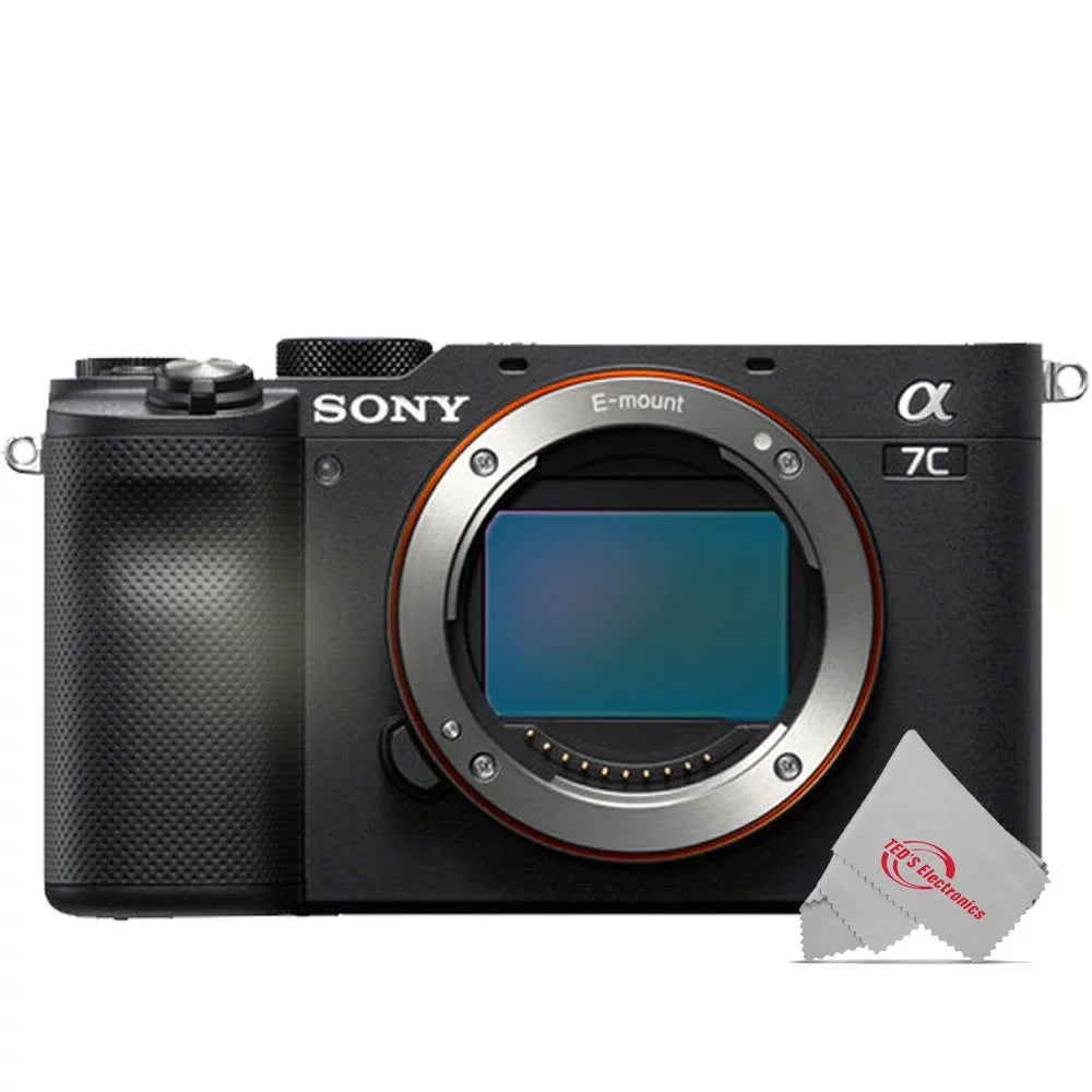 Built-In 24.2MP Mirrorless FE with a7C f/4 Wi-Fi Black Sony Camera Alpha Lens Digital T* OSS 24-70mm ZA