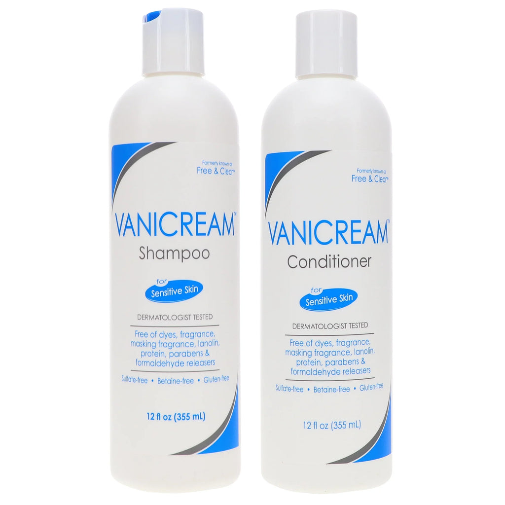 12 oz Vanicream Combo oz Conditioner & Shampoo 12 Pack