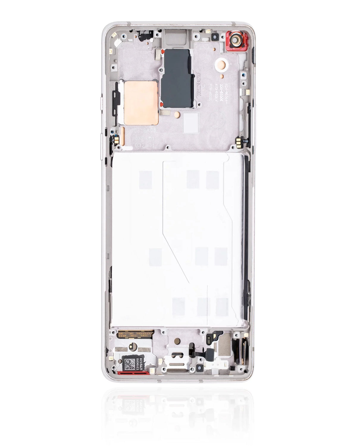 8 5G With Silver) For Frame) Frame UW OnePlus (Refurbished) Replacement Assembly (Non-Verizon / (Polar Compatible 5G OLED