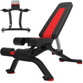 with Adjustable with Stowable Bench, SelectTech Angles Bowflex Dumbbell 6 Stand Rack 100675 Bundle SelectTech Media Adjustment Bowflex 5.1S