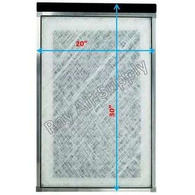 20x30 Compatible SUPPLY with Air Air WHITE Cleaner 20x30 (3 RAYAIR Refills Filter Ranger Pads Pack) Replacement