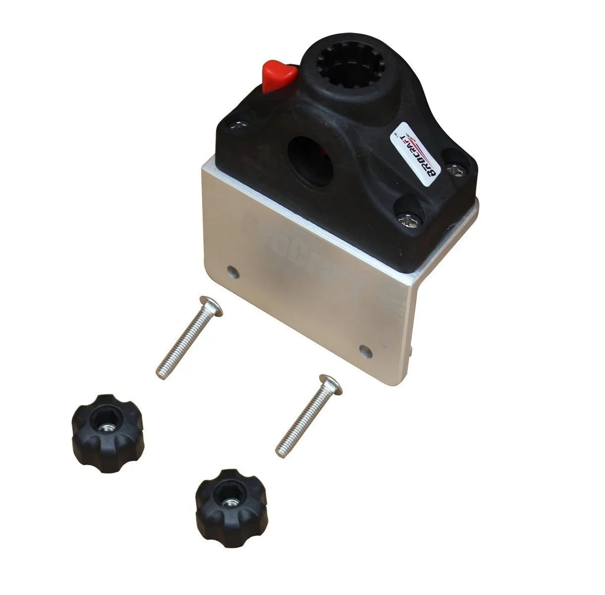 Holder Sport Boat Rod Degree for Tracker Track Lund Versatrack Extender /90 System BroCraft