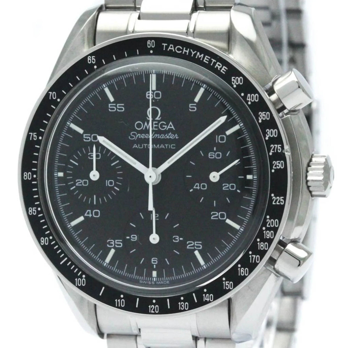 Polished 3510.50 Watch Steel Pre-Owned (Good) OMEGA Automatic Speedmaster Mens