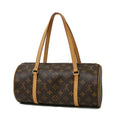 Brown Papillon 30 VUITTON Shoulder LOUIS Bag Pre-Owned Canvas Women's M51385 Monogram (Good)