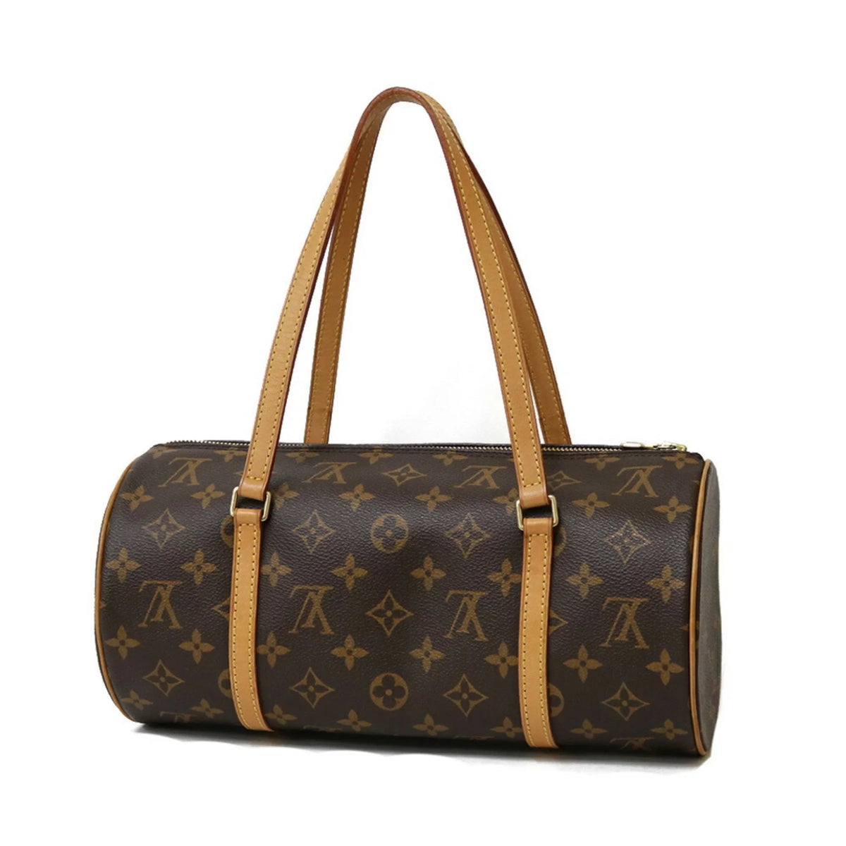 Brown Papillon 30 VUITTON Shoulder LOUIS Bag Pre-Owned Canvas Women's M51385 Monogram (Good)
