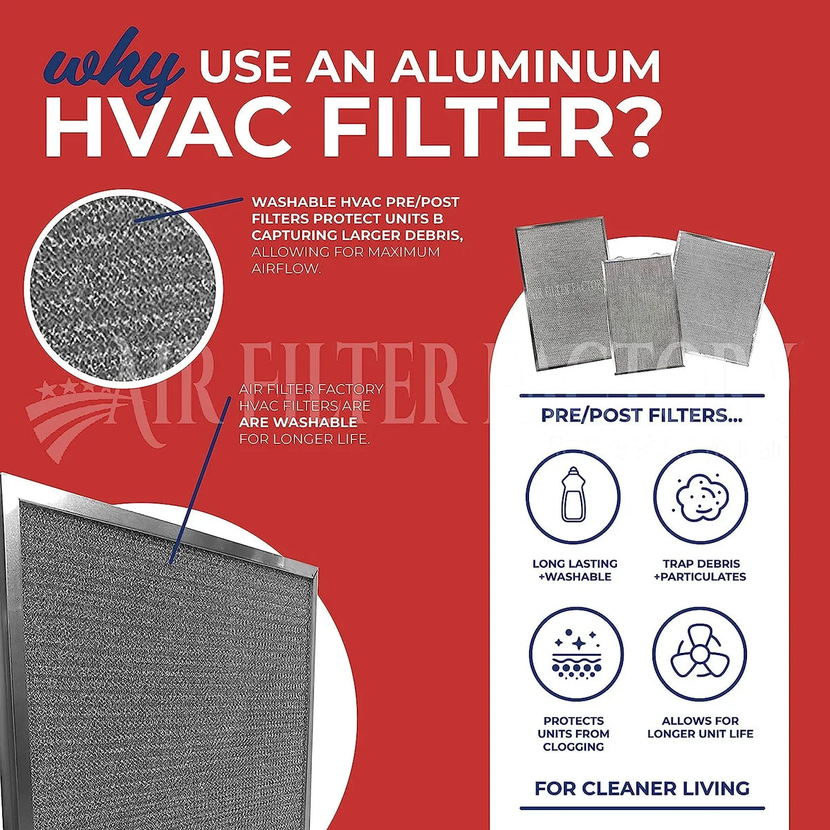 Pack Aluminum Nordyne Pre-Filters For 917763 2 HVAC Replacement Screen Furnace