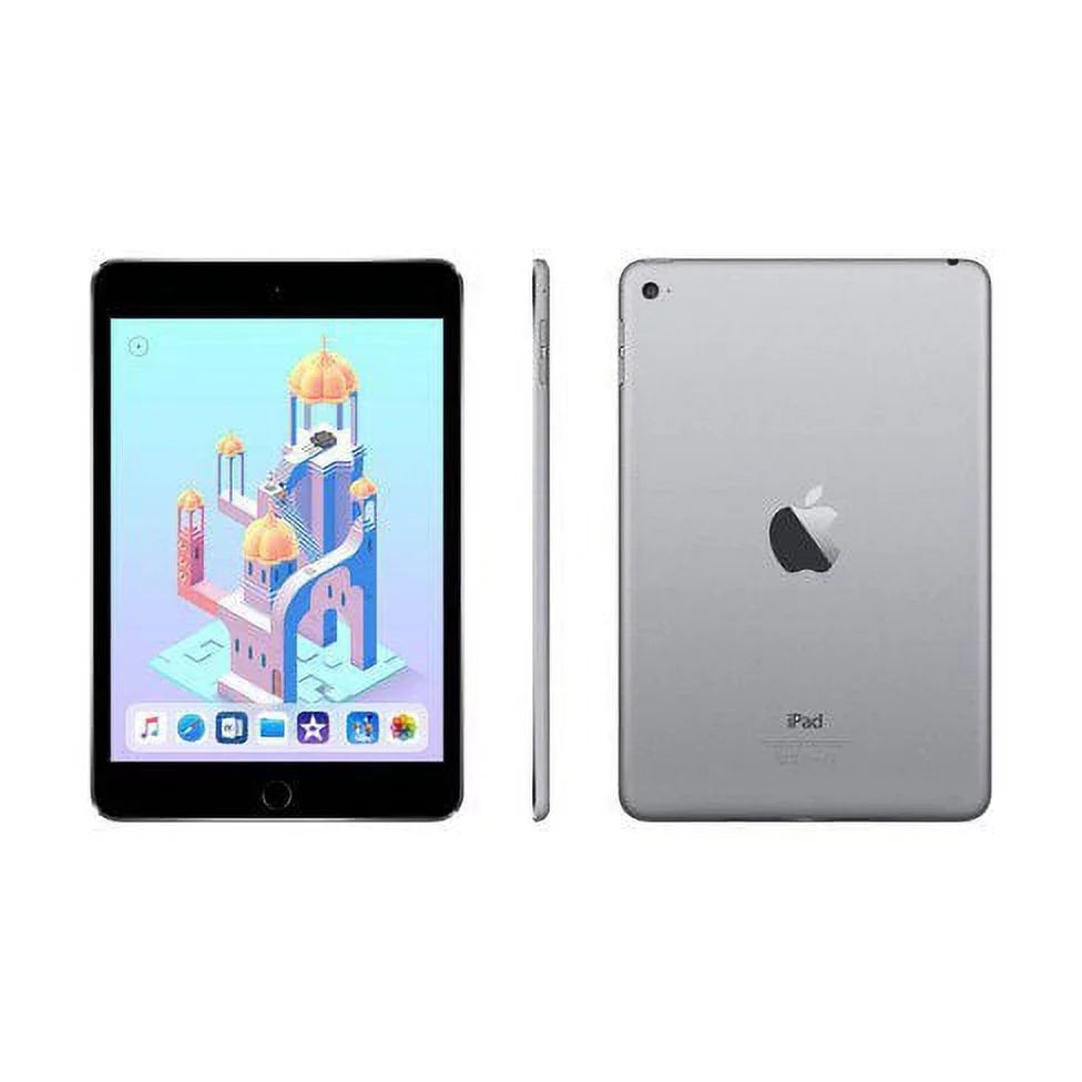 Good) Only Gray iPad (Refurbished: 64GB - Pre-Owned Wi-Fi 4 Space Apple Mini - -