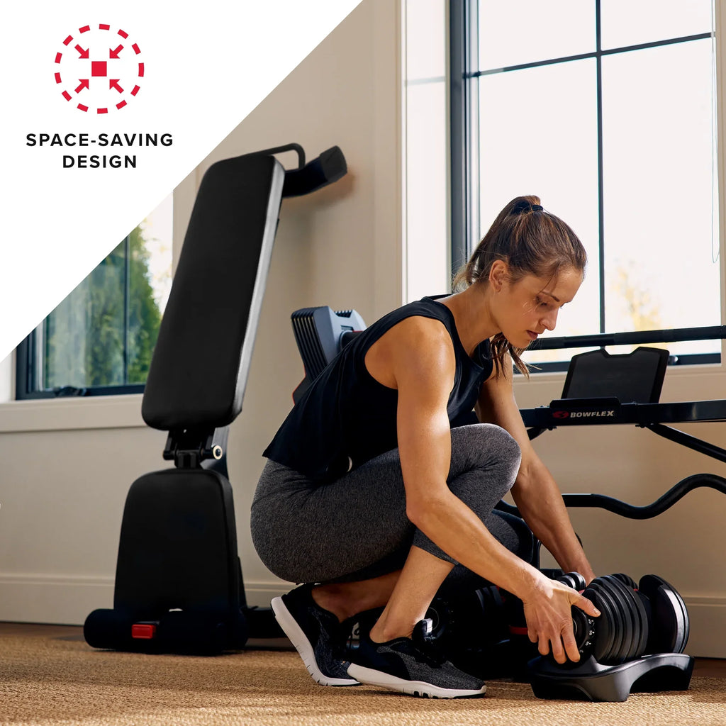 (Litho) Bowflex 3.1s Bench Weight