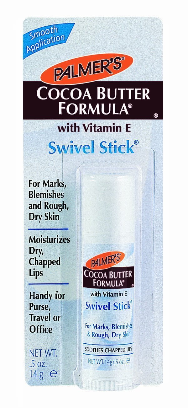 Pk E Palmers Cocoa .5oz w/Vitamin Each Swivel Stick Formula 5 Butter Moisturizes