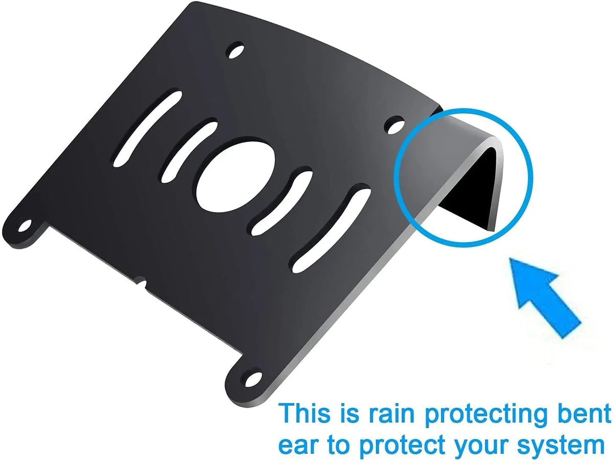 a Camera D6 Backup Trailer Adapter Adapter with FRCBRKT-BL with with or Pre-Wired Power Compatible a Bracket Furrion RV DoHonest