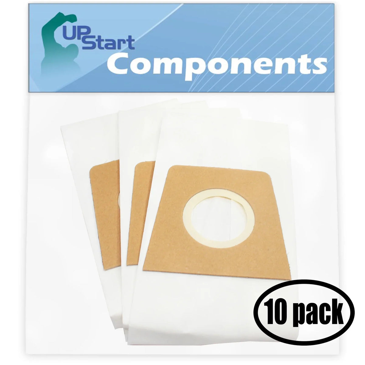 Bags Pack - Dirt - 3920047001, M085570 (Black) 3920048001, Bags Replacement Devil U Vacuum for Bags Type Upright Compatible per Vacuum Featherlite Devil Bagged Vacuum (10 Dirt Pack) 3 with 30