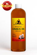 OIL LIPS USP GRADE 100% OZ SKIN PHARMACEUTICAL LANOLIN MOISTURIZING HAIR PURE 32