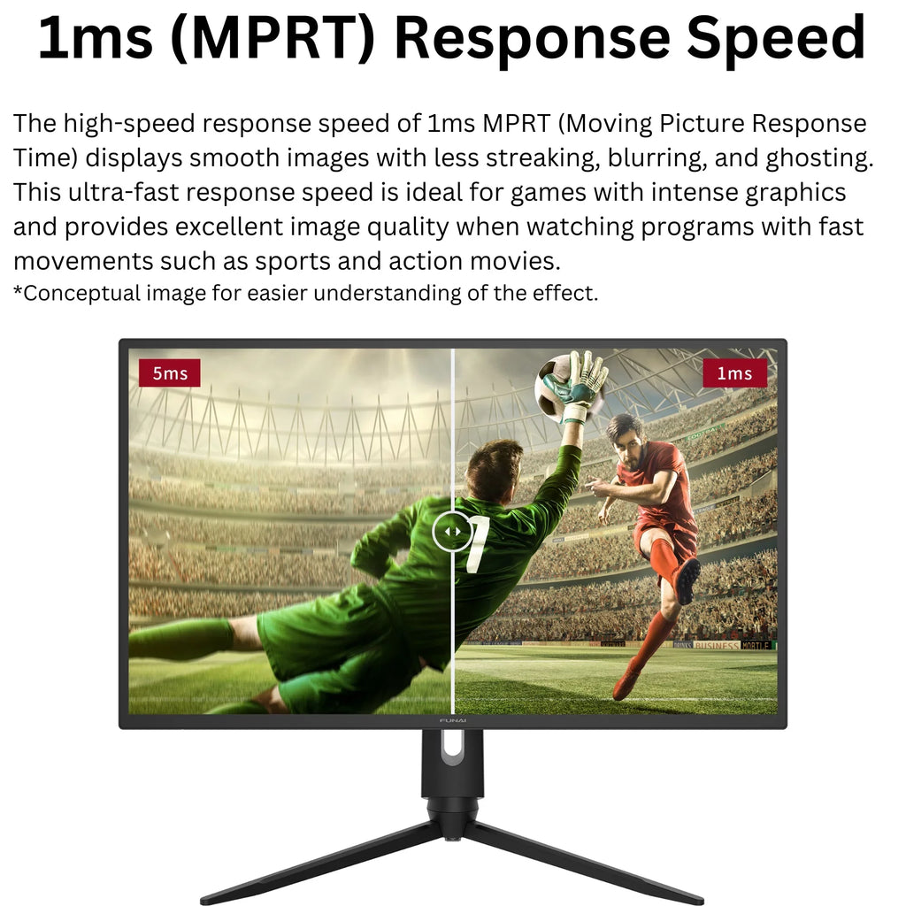 FreeSync™ 240Hz, Curved VA, (FGM-32C545) FHD Enabled Funai 1ms, Premium AMD Gaming HDR, Monitor 32"