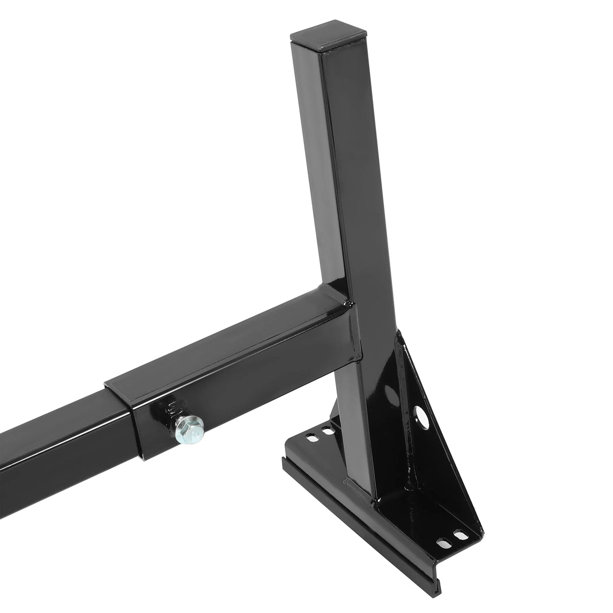 Kojem Vans Rack GMC Rack for Adjustable Roof Steel Savana Mount 68"-75" Ladders Carry 2 Ford Bars Universal Full-Size Express E-Series Chevy
