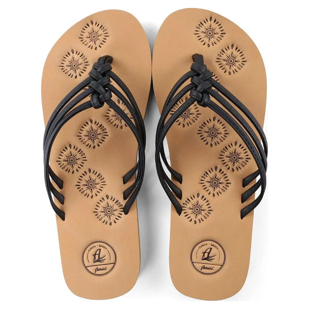 Flip Indoor (Black) Women's or Outdoor AERUSI Sandals Casual Livi Walking Life Flop