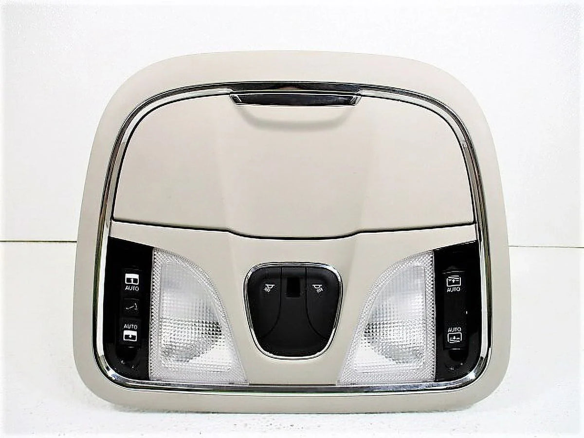 Console Overhead Sunroof OEM (Good) Jeep 2014-2018 LKQ Pre-Owned Gray Lamp Cherokee