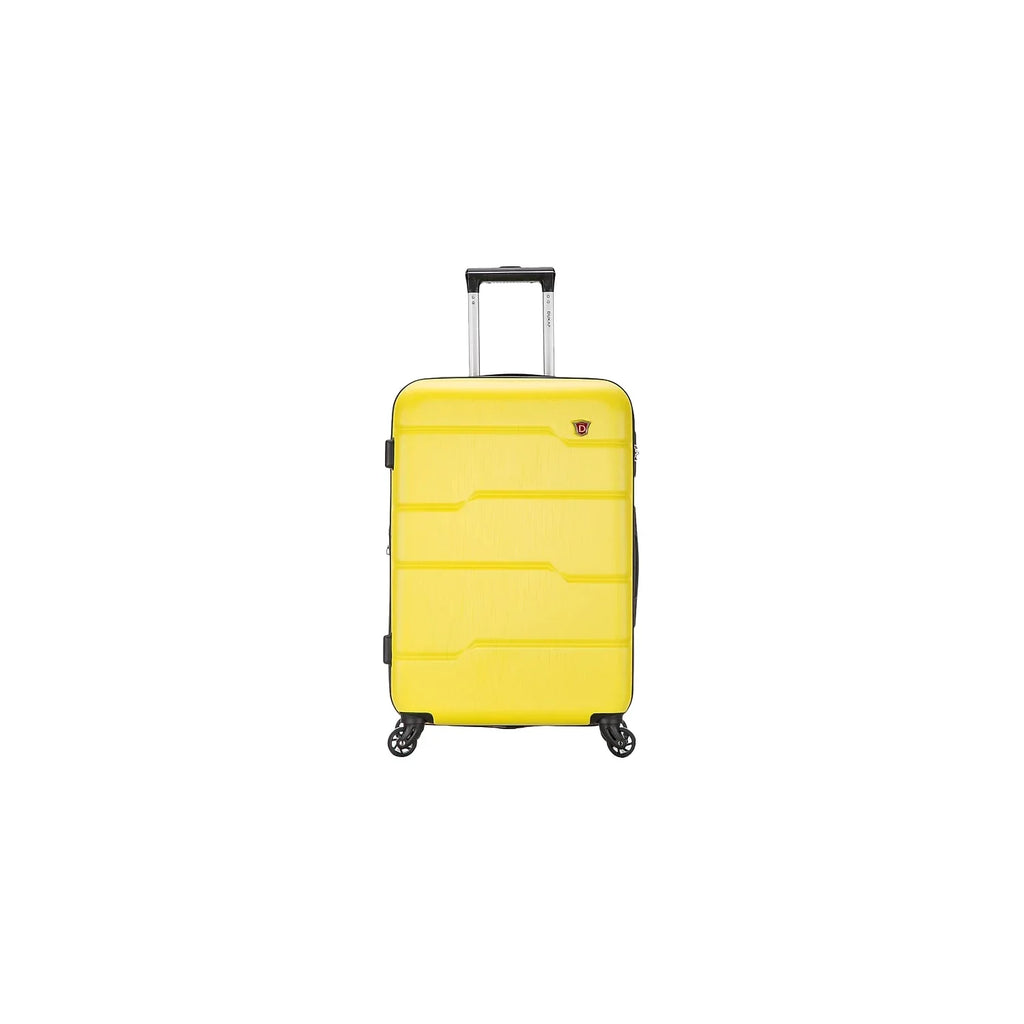 RODEZ DUKAP Spinner Luggage Yellow (DKROD00M-YEL) Plastic 4-Wheel