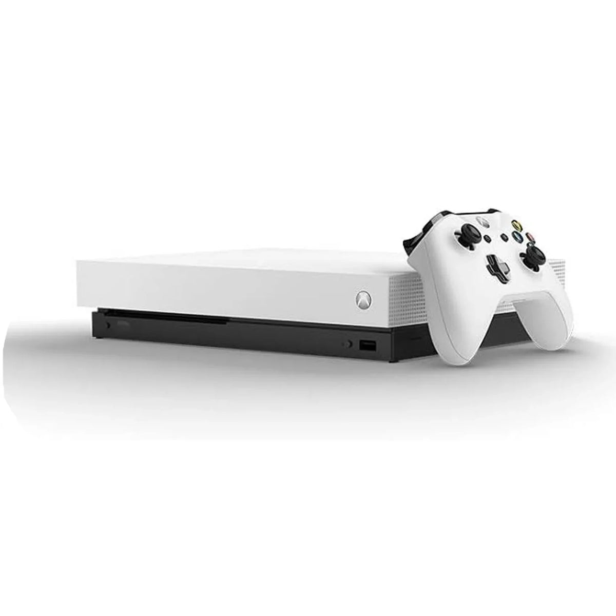 HDMI White Bundle Cleaning X (Refurbished: AXTION with Microsoft Like One BOLT Xbox Ultra New) Pre-Owned HD 1TB, 4K Kit