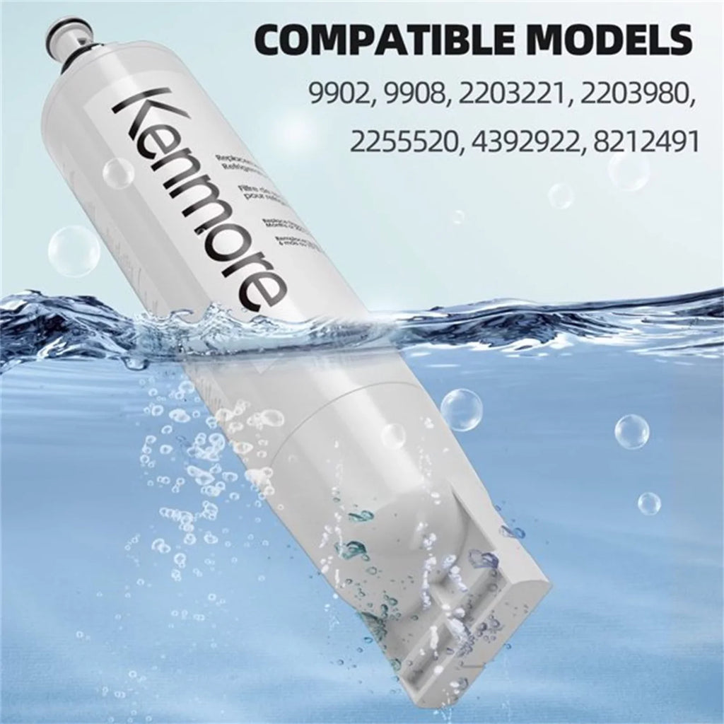 Compatible Filter Water Replacement 4396508,46-9010, 3Pack Kenmore 469010, with 46-9085 Refrigerator 9085