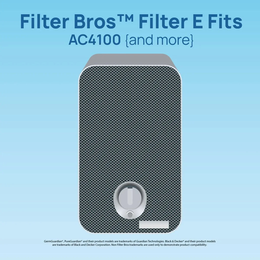 FLT4100 GermGuardian Filter Replacement HEPA AC4175 AC4100 Bros Filter Fits E