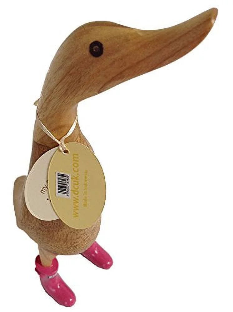 Duck Welly - Large - Solid Ducklet Boots Natural The - Fuchsia Company DCUK,