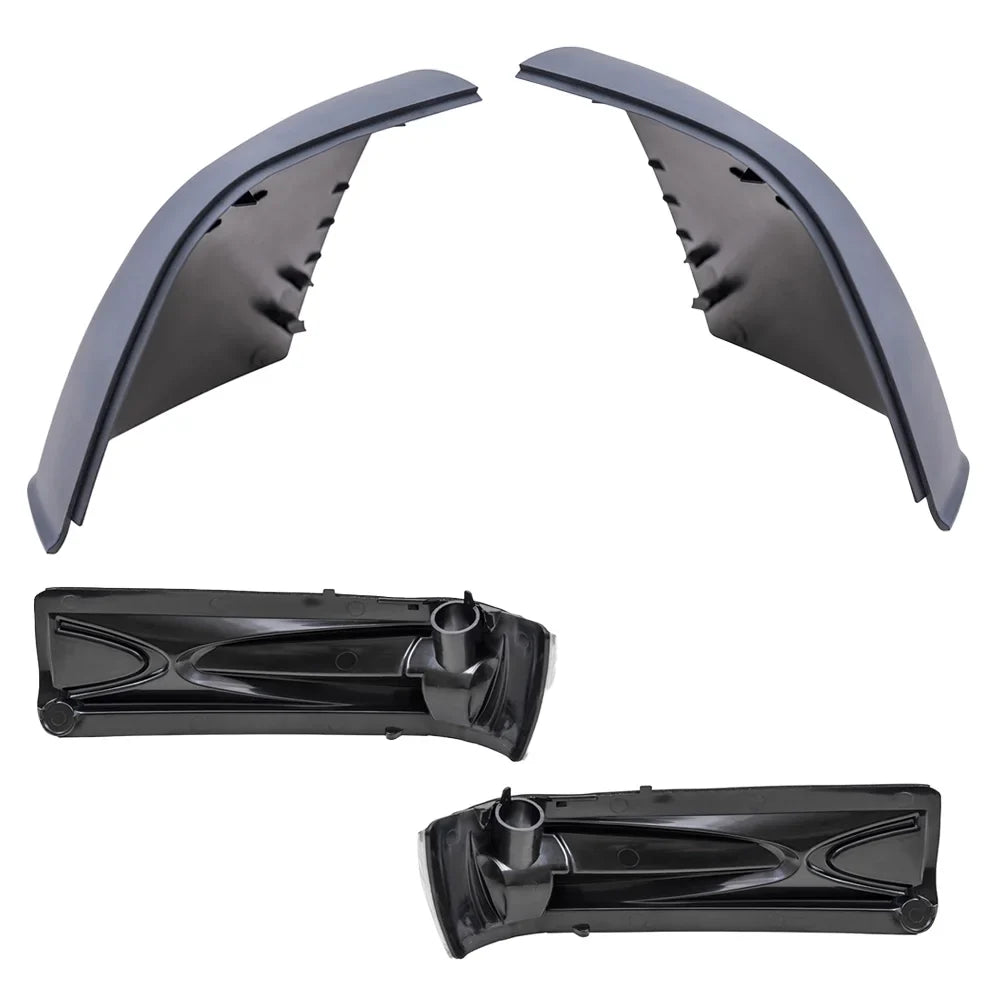 RAM 2015-2021 Replacement Promaster 4 Aftermarket Compatible And Gray Piece City Right Turn Set Paint Driver Signal Brock To SLT Light With SLT/Tradesman Left Cover Match Mirror Door Passenger