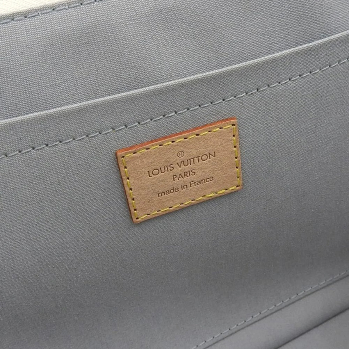 Pre-Owned Shoulder Perle Louis Rosewood M93508 LOUIS Vernis Bag Vuitton VUITTON Avenue (Good)