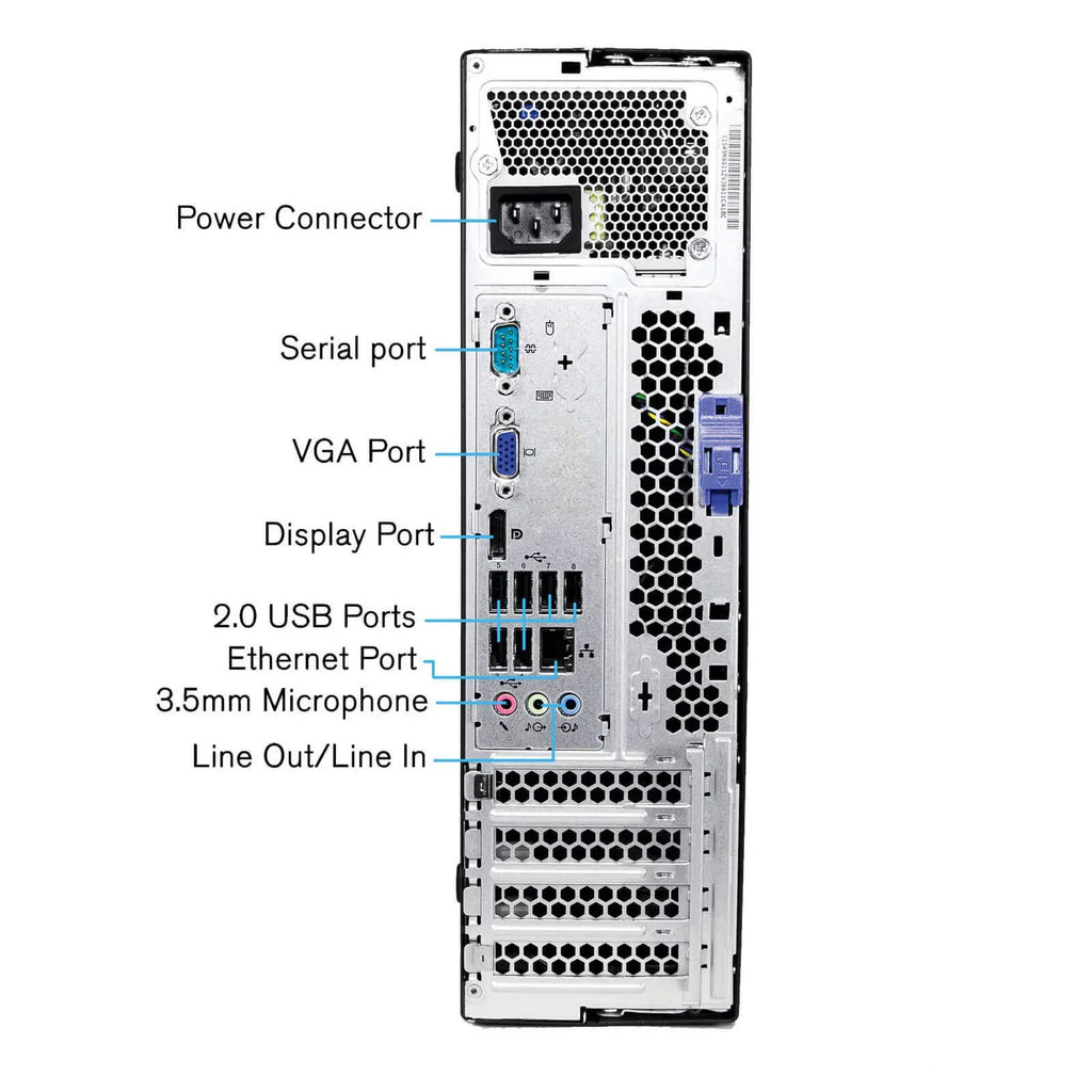 HDD M91 3.2GHz 10 750GB Bluetooth RAM ThinkCentre Computer Windows Lenovo Professional I5 Core 8GB Desktop Includes Intel