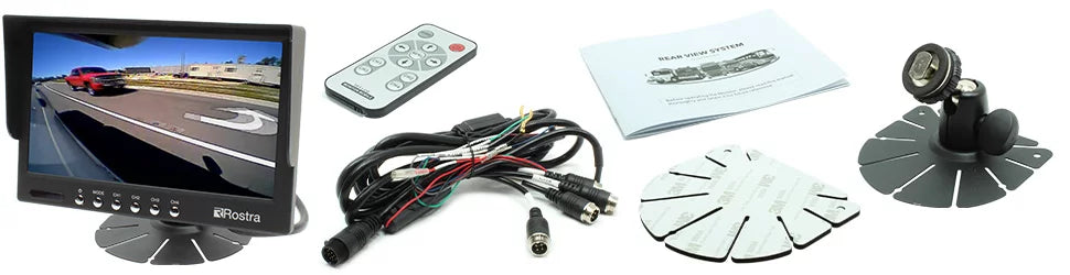 Surface Heavay Quad Pedestal with Rostra Multi-Input Accessories Mount 7in 2508222 Duty Monitor LCD