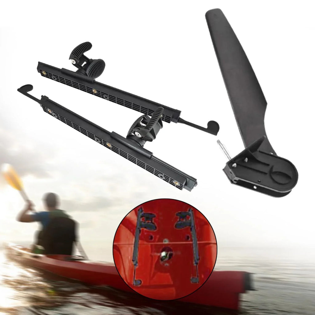 for Kayak with Kayak Fishing Tail Rudder Foot BAOSITY Watercraft Canoeing Brace Boat Pedals Accessories Pegs Foot Marine Boat Rudder