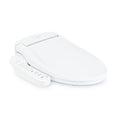Brondell Bidet Swash SE400 Nozzle, Stainless with Sidearm, White Dryer Steel Round and Seat