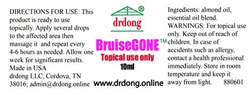 bruise NO bruise pack- ONE 3 WEEK, by Natural BruiseGONE CREAM, remedy healing Speeds
