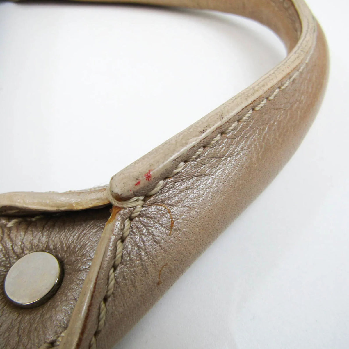Handbag Celine Beige,Champagne Pre-Owned Boogie Leather Women's (Good)