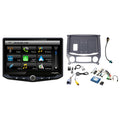 14-18 Trucks & In-dash compatible with CarPlay Stinger Installation Heigh10 compatible & System Infotainment Includes Kit with Navigation Card Auto, Android Apple 10" GM