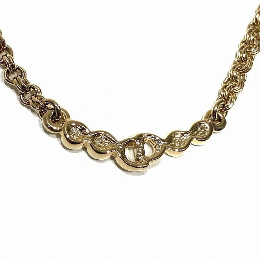 original for Dior Christian accessory JAL (Good) design Dior exclusive women necklace Pre-Owned