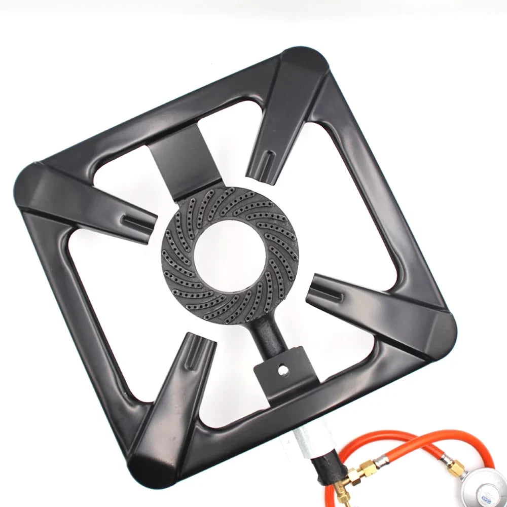 Propane , for Walmeck Stove, Gas Iron Single Furnace Outdoor Cooker BBQ Camping Cast