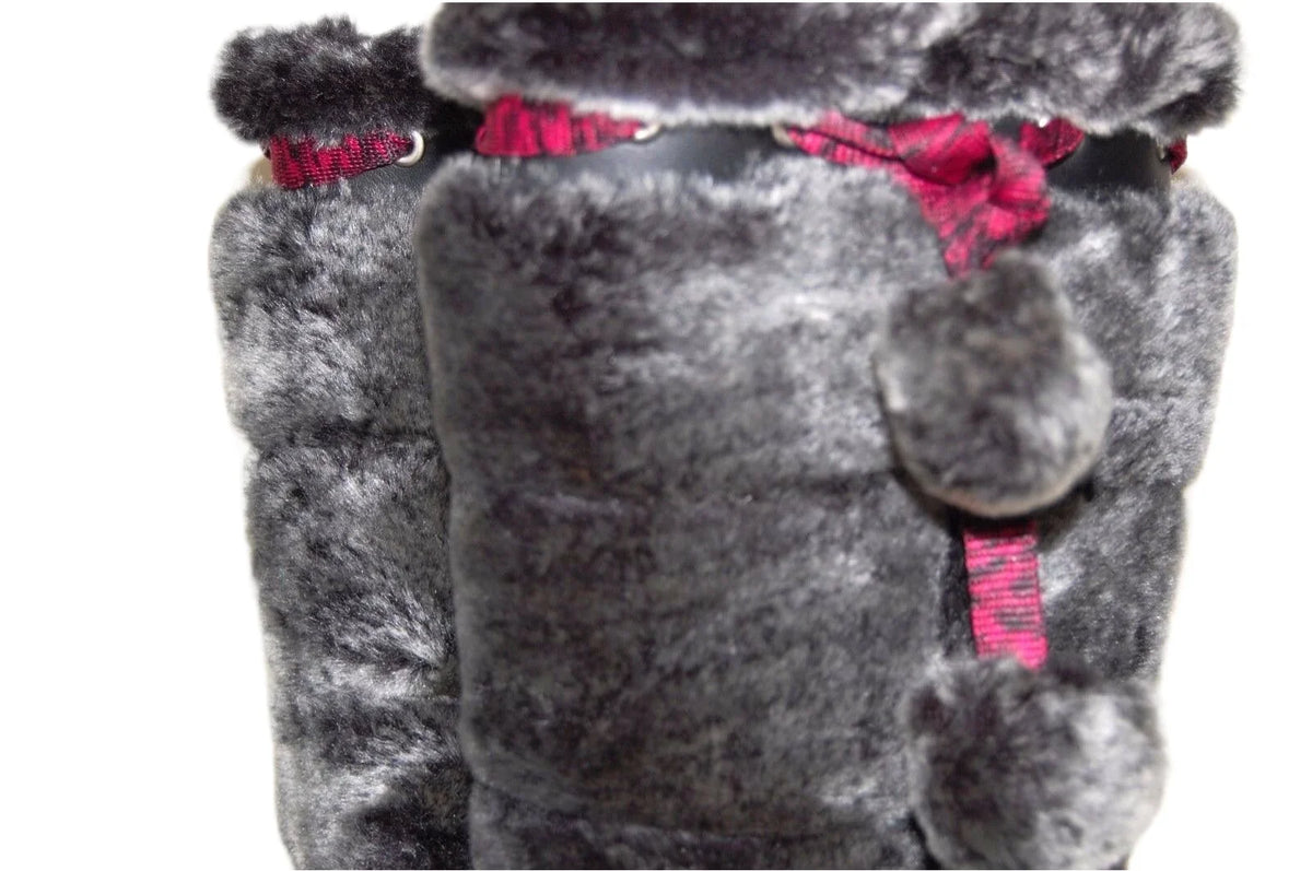 Black 59794 1.5 Youth Fur Medium Tall Preschool Winterberry size Boot Timberland US