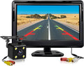 Car Wide with Monitor 5in 170° Vision Camera, View Angel Rear Camera Backup Night Kairiyard Reverse View HD Vehicle