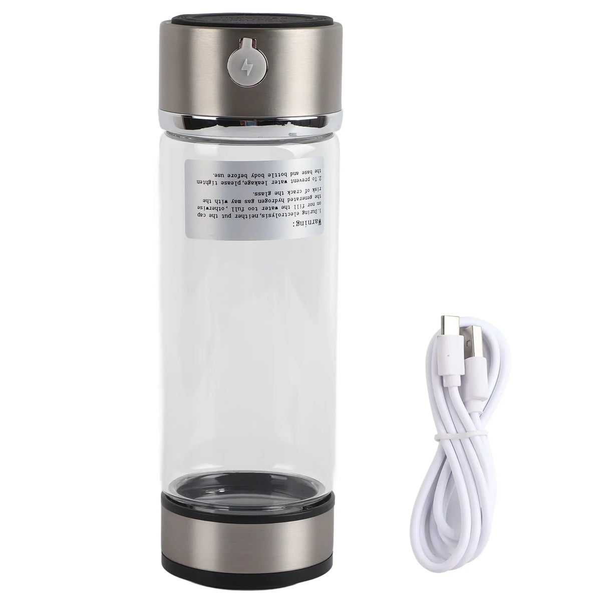Maker Bottle Healthy Lonizer Hydrated Water Antioxidant Purifier Anti-Aging Rich Filter Water Keep Generator Rechargeable USB Portable Hydrogen Water Lonized Body