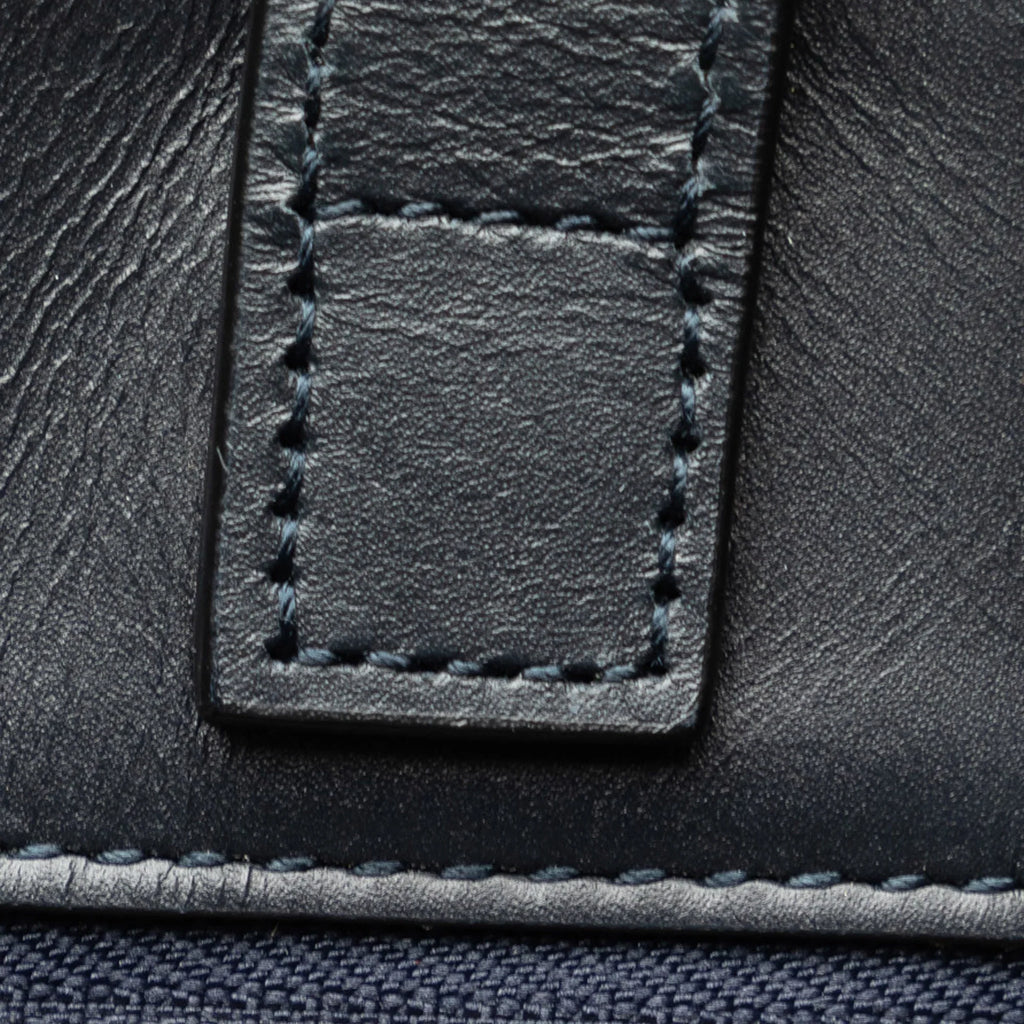 Coated Pre-Owned Gucci Tote Soft Fabric Supreme GG Canvas Unisex Satchel (Good) Authenticated Blooms Convertible Blue