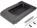 with Gray Dark Compatible Lid 2001 - Seat Split - 2005 2006 Silverado - Front With 2002 - Chevy Console 2004 - 2003 Bench Row 1500