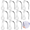 Mini Lens Magnifier for Outdoors, Magnifying Hand 10X 24 Glasses Pack Classroom, Plastic Observation Hand-held Reading, Kids, Science