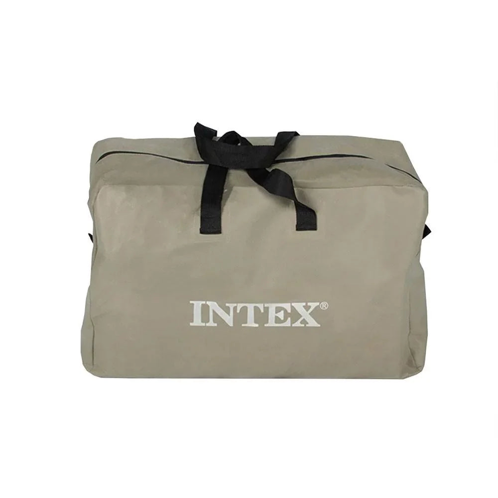 Oars w/2 5 Person Speed Boat & Motor Fishing Intex Eight Trolling Set