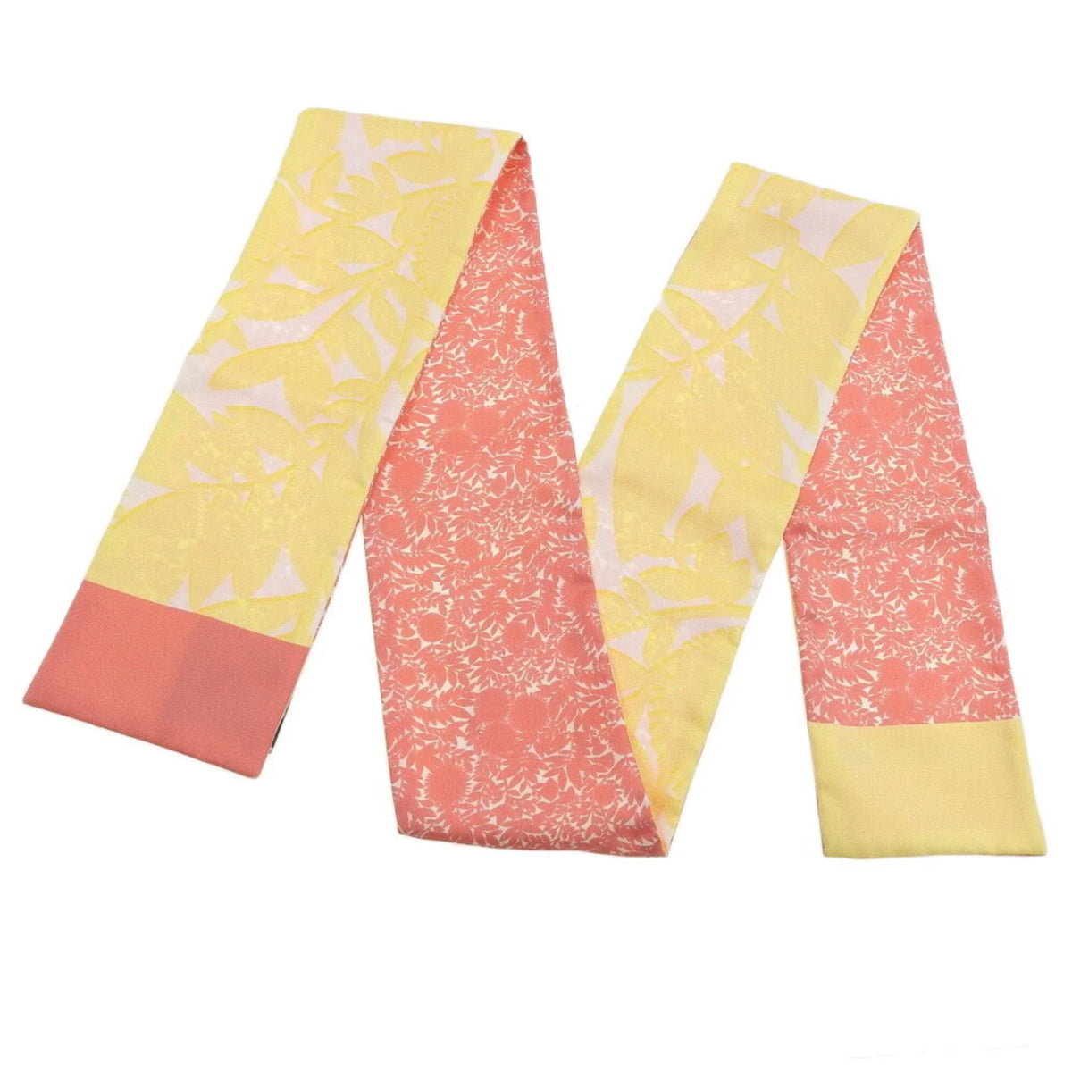 Pink (Good) M75272 Flower LOUIS Silk Pre-Owned Tropical VUITTON Yellow Scarf Bandeau Louis Vuitton