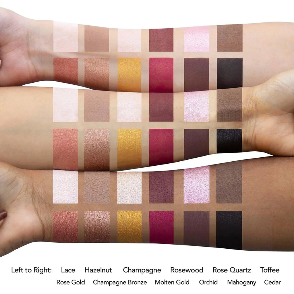 Matte Rose Palette Jouer Shimmer Eyeshadow & Gold