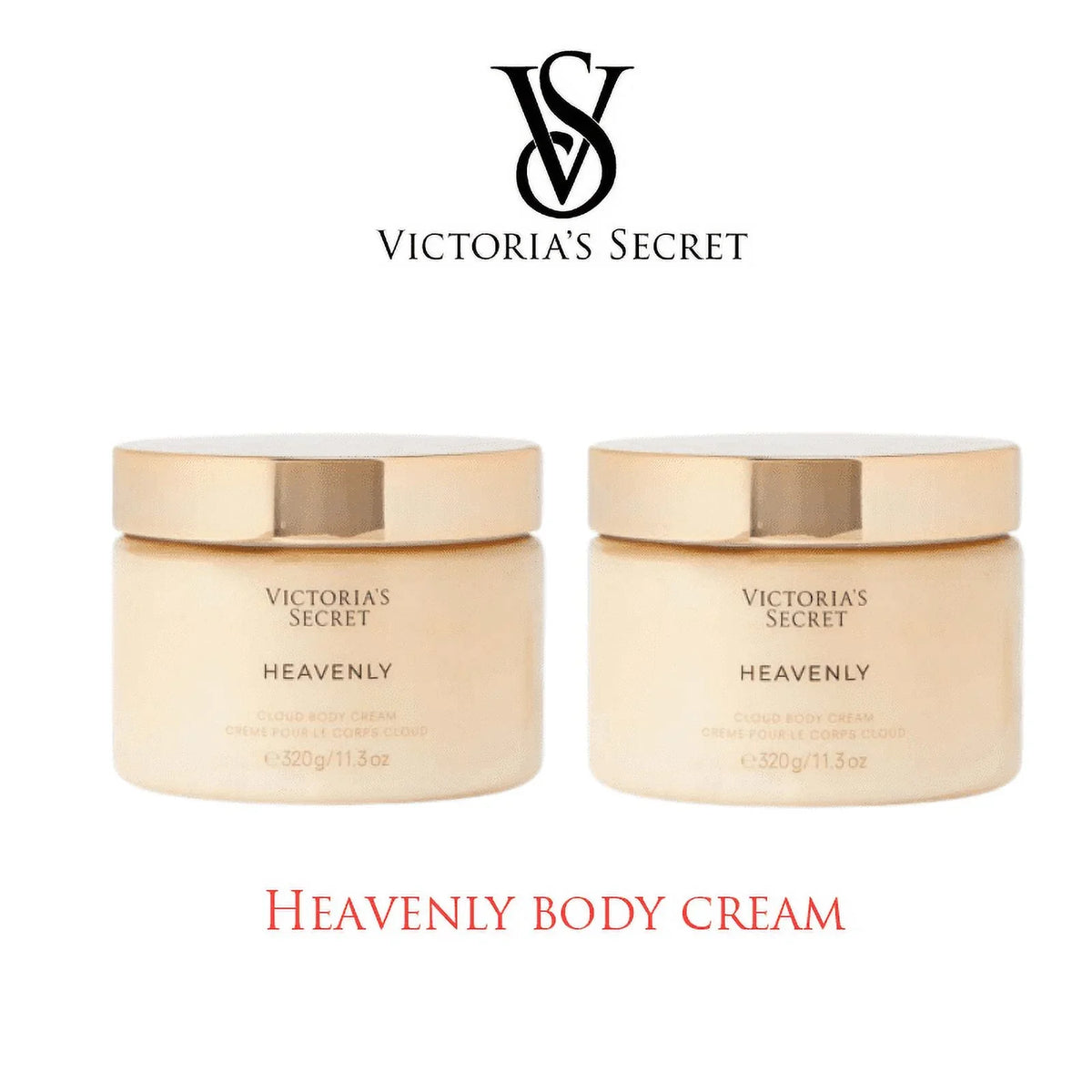 Secret Pack - of Heavenly Body Cream 2 Cloud Lotion Victoria's