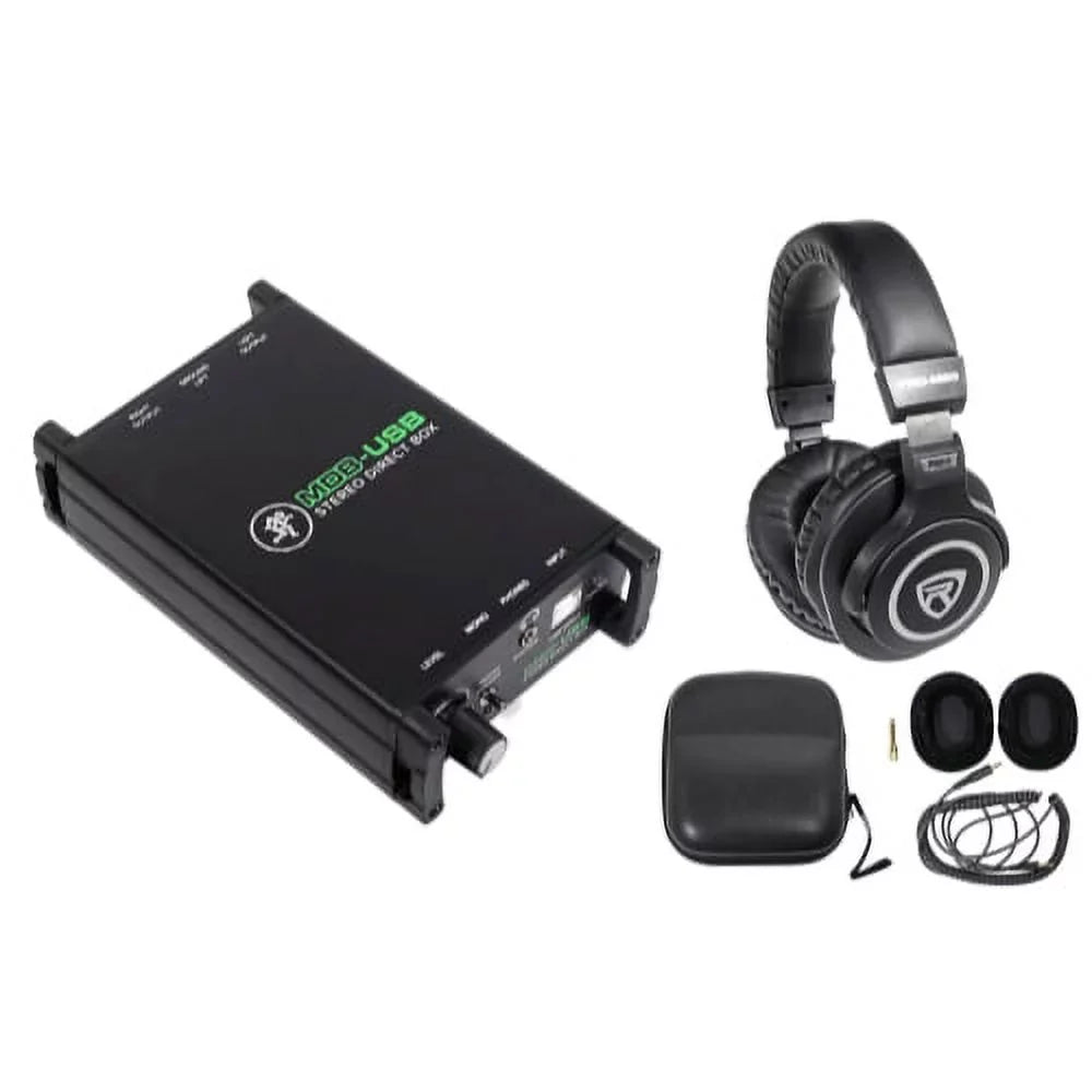 Mackie + Direct Box MDB-USB Box For Headphones USB PC DI Stereo