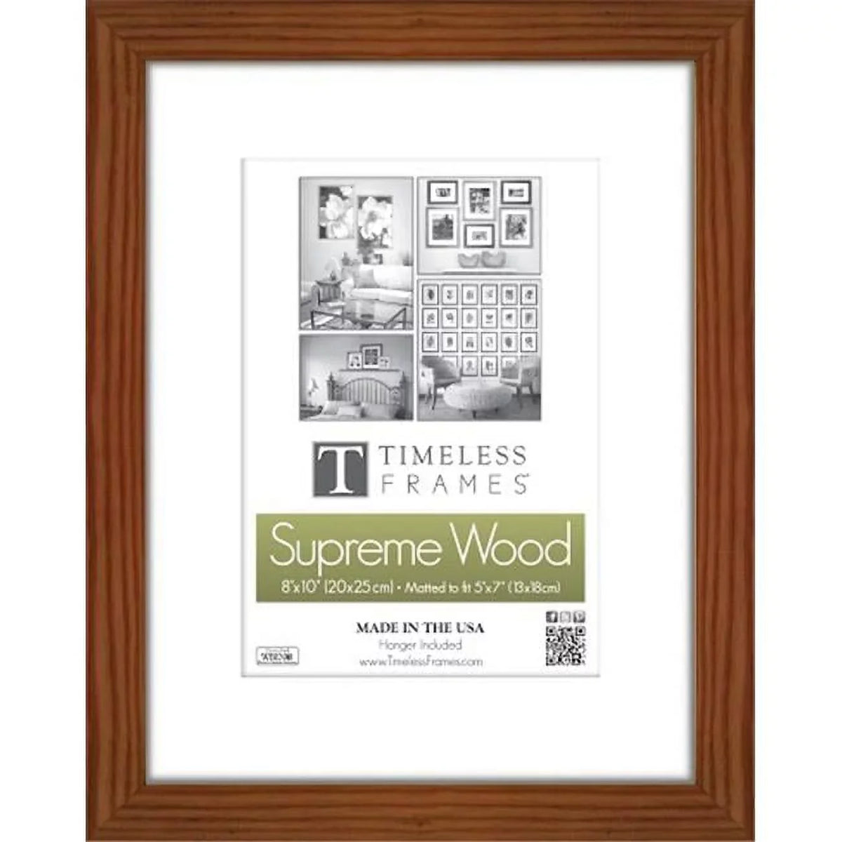 Frame, Walnut x Wall 12 Regal in. 18